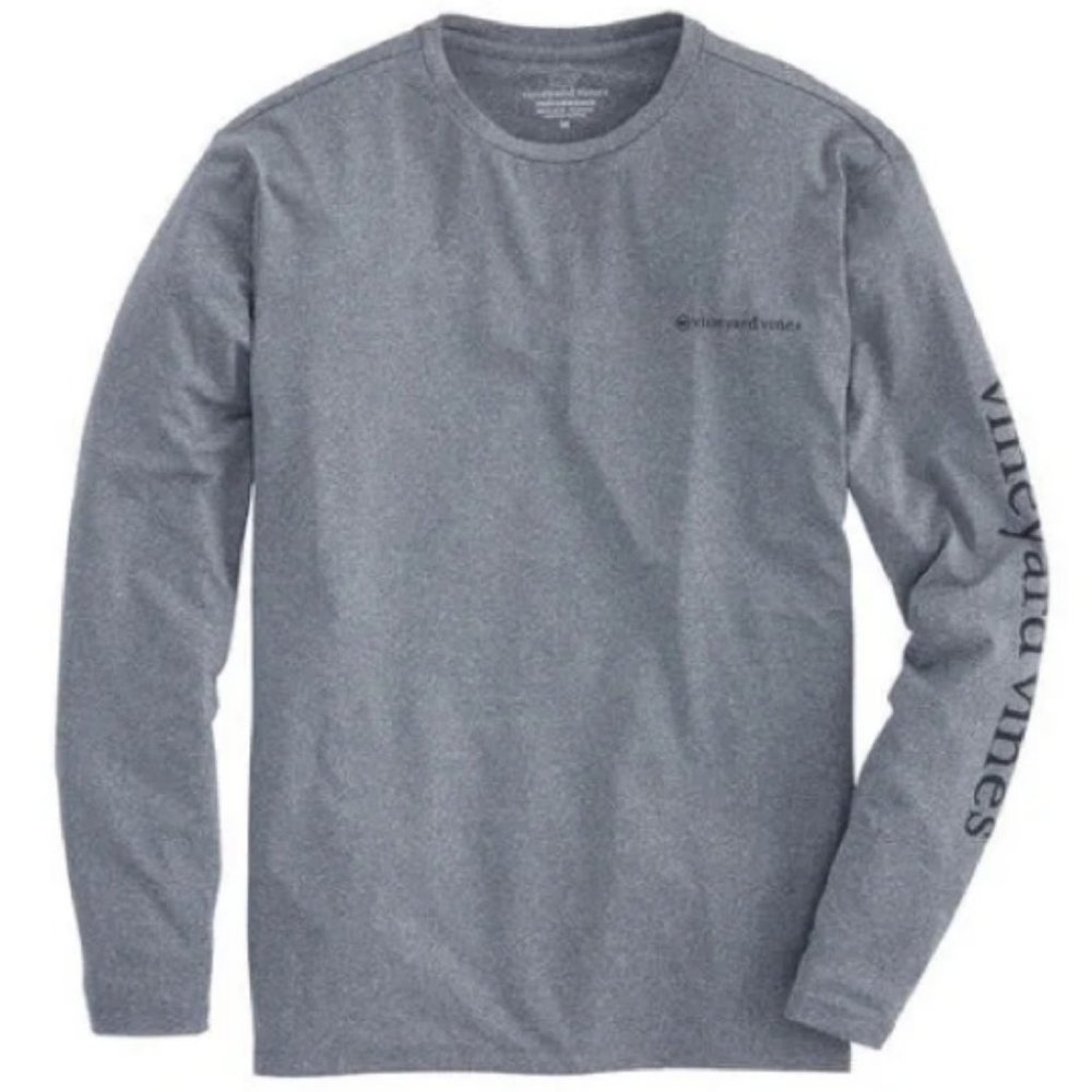 VINEYARD VINES Long-Sleeve Performance Vented T-Shirt Size XS